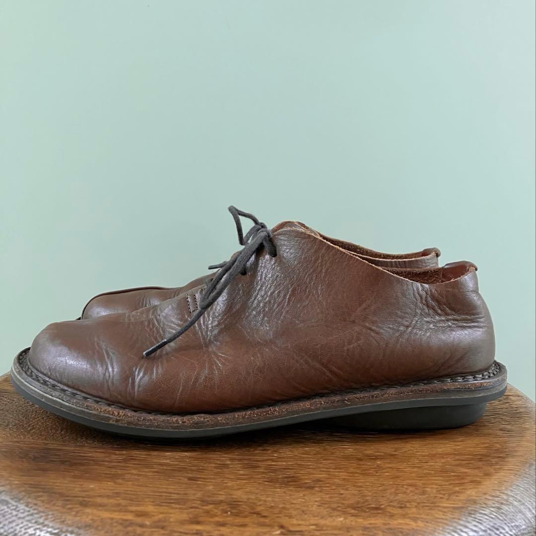 【trippen】 BROWN \"SEED\" FARMERS SHOES