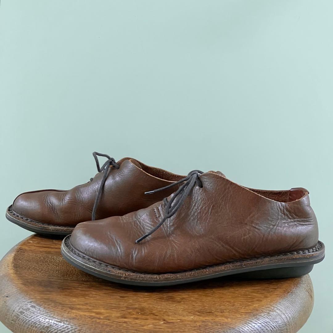 【trippen】 BROWN \"SEED\" FARMERS SHOES