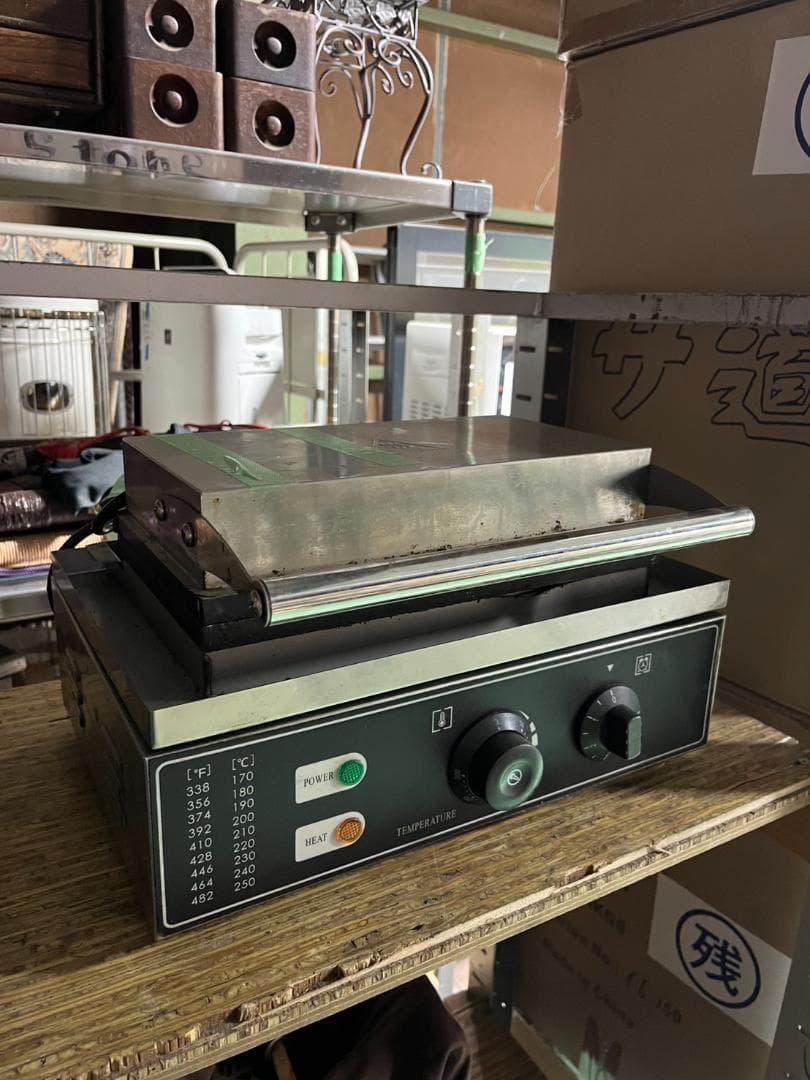 業務用 ワッフルメーカー　HT-6A 楽天市場】ワッフルメーカー 業務用 スティック型 6個作成可能 110v