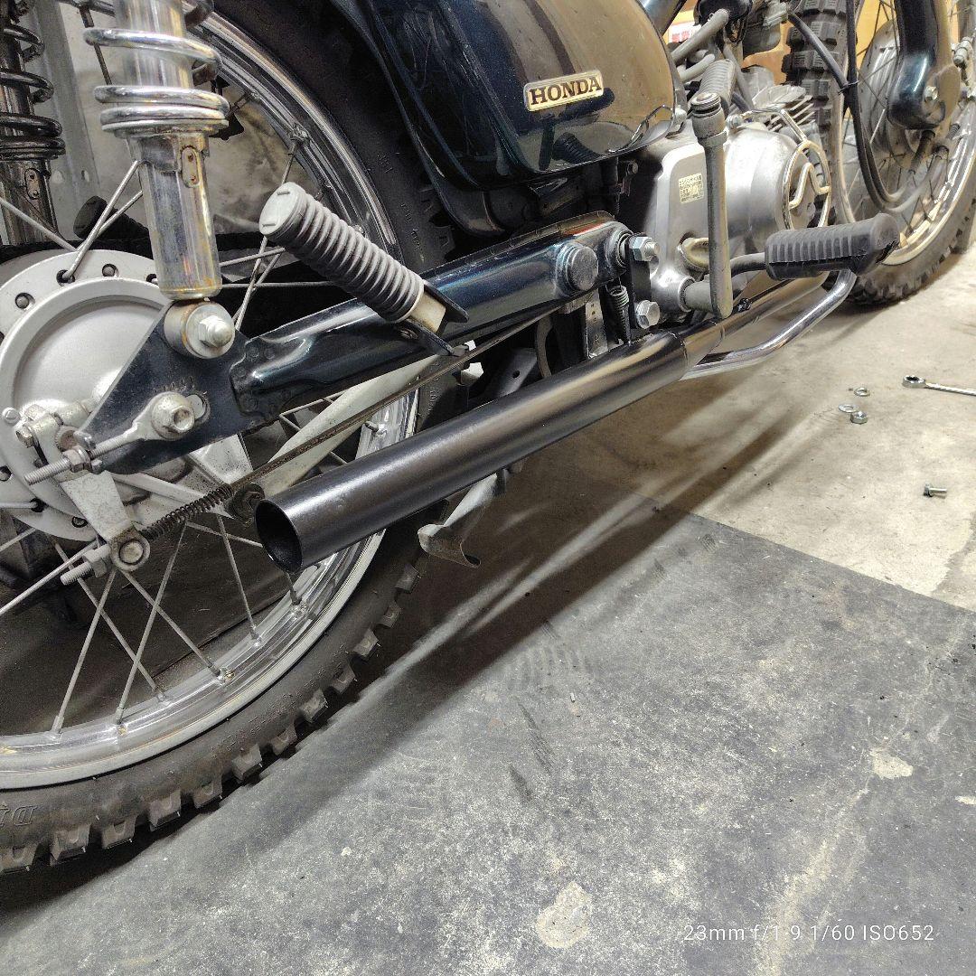 スーパーカブ ワンオフマフラー キャブ車専用 製作可能本数1本 - メルカリ