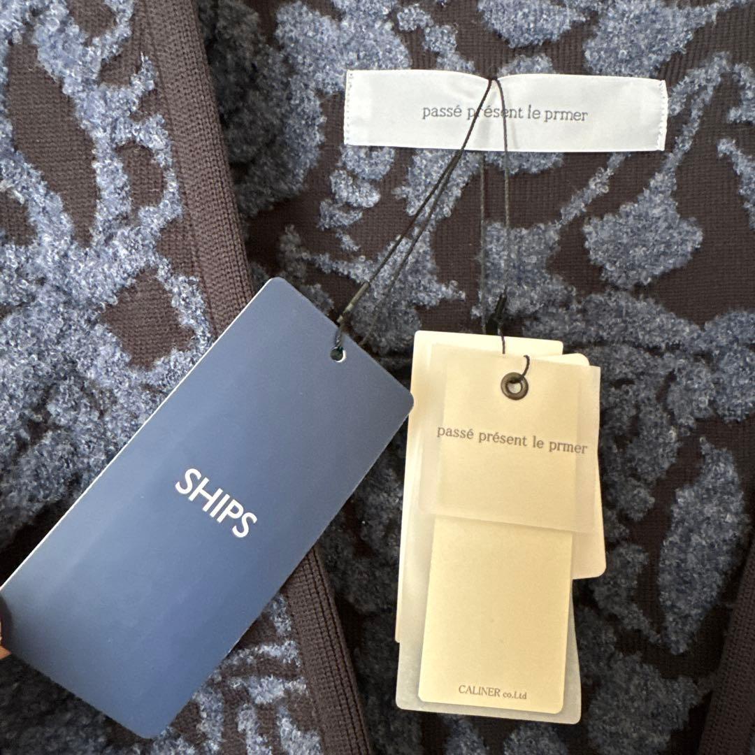 Mzk様専用】シップス ジャカードジャケット レディース 五泉ニット