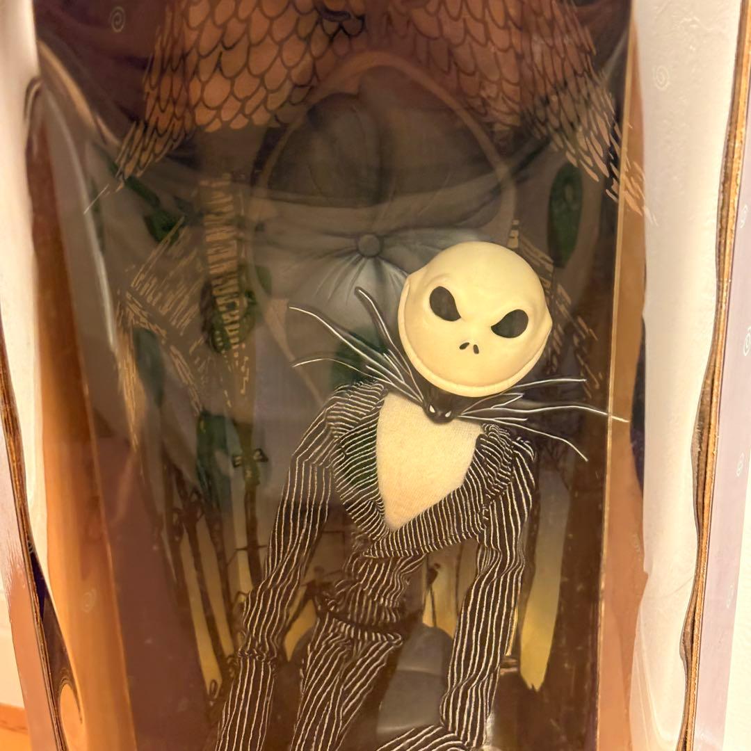 未開封 ナイトメアビフォアクリスマス ジャック フィギュア 椅子に座っ