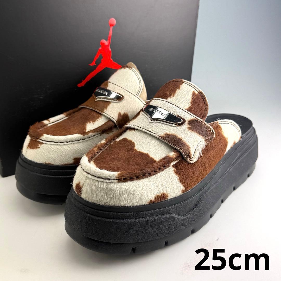 25cm ナイキ ウィメンズ エアジョーダン ローファー ミュール カウ