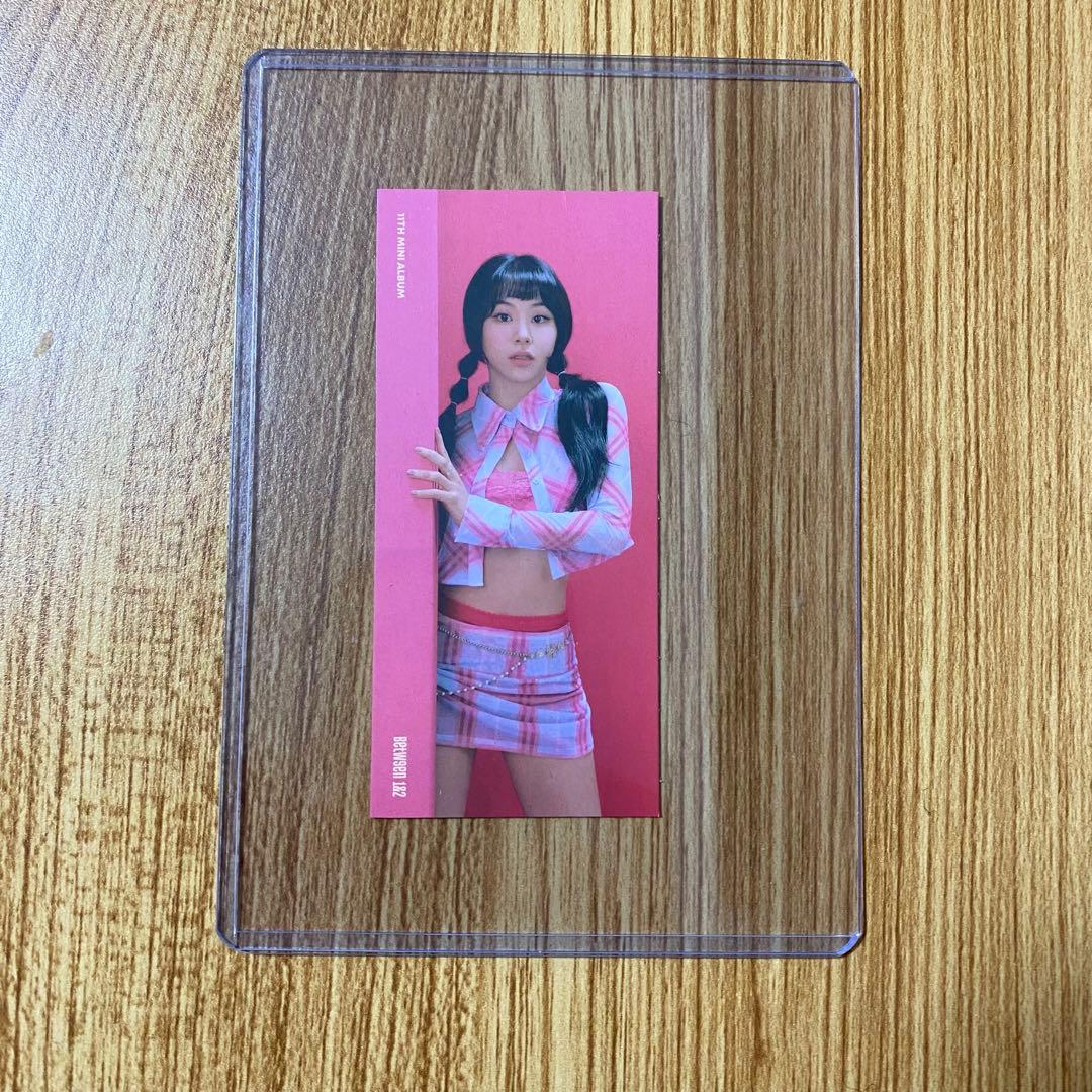 between1&2 チェヨン 直筆サイン入りブックマーク L108770393 - K-POP