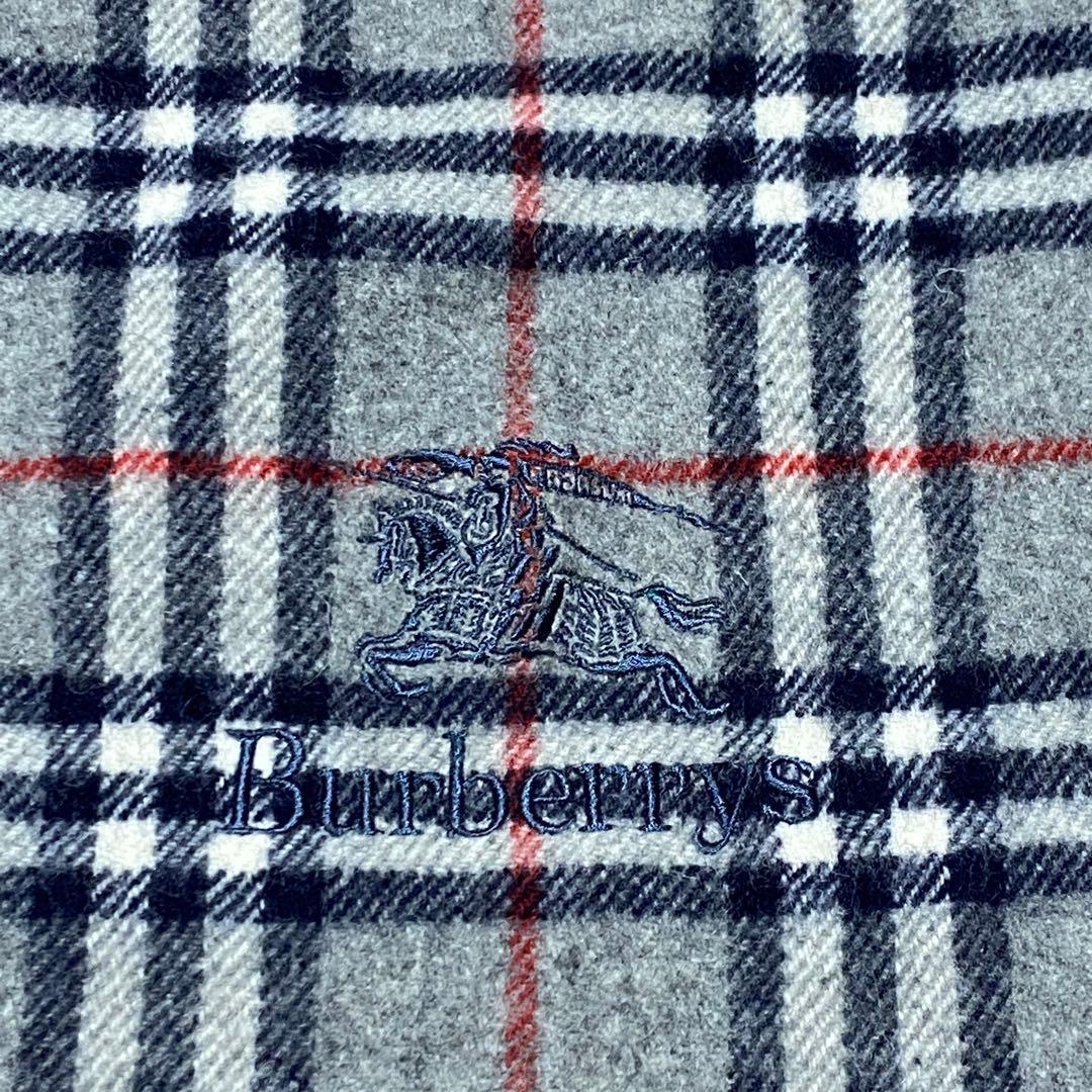 Burberrysノバチェック 膝掛け ブランケット ウール 大判 バーバリー
