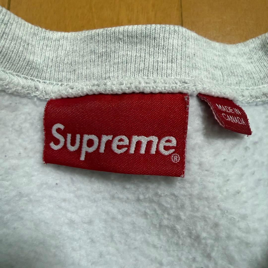 Supreme Small Box Crewneck アッシュグレー 22aw - メルカリ