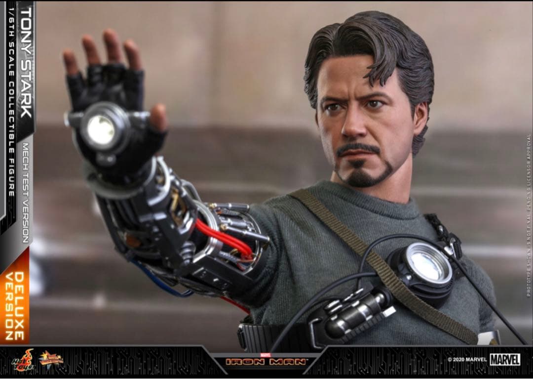 ホットトイズ アイアンマン 1/6トニー・スターク メカテス2.0