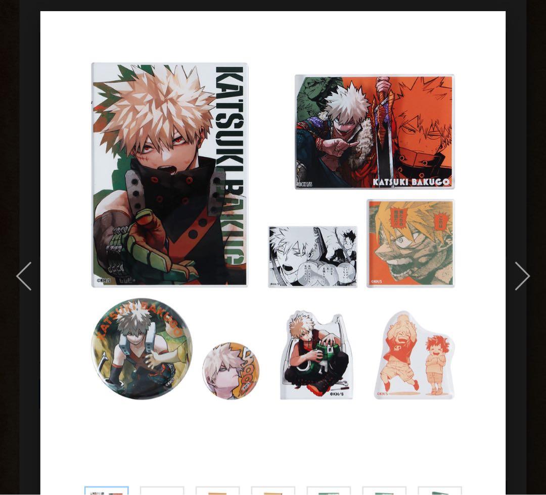 ヒロアカ原画展 ヒロアカ展 KATSUKI MEMORY 爆豪勝己 だいなま - メルカリ