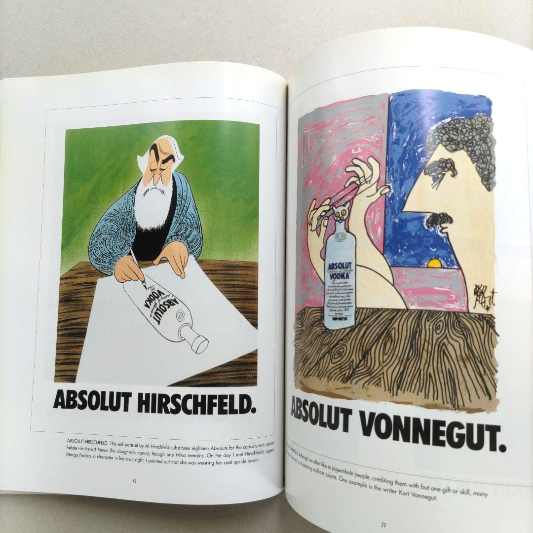 ABSOLUT BOOK. アブソルートウォッカ/ポスター作品集 デザイン - メルカリ