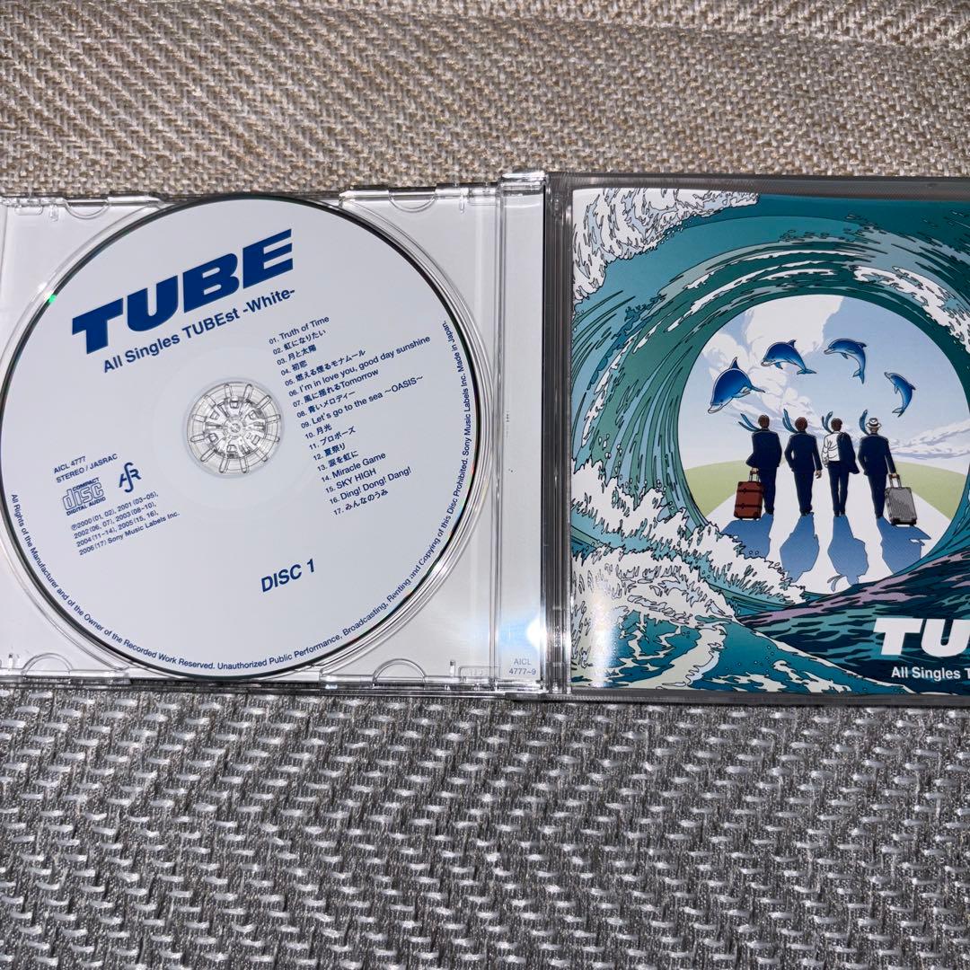 TUBE　All Singles TUBEst -White＋Blue2枚セット
