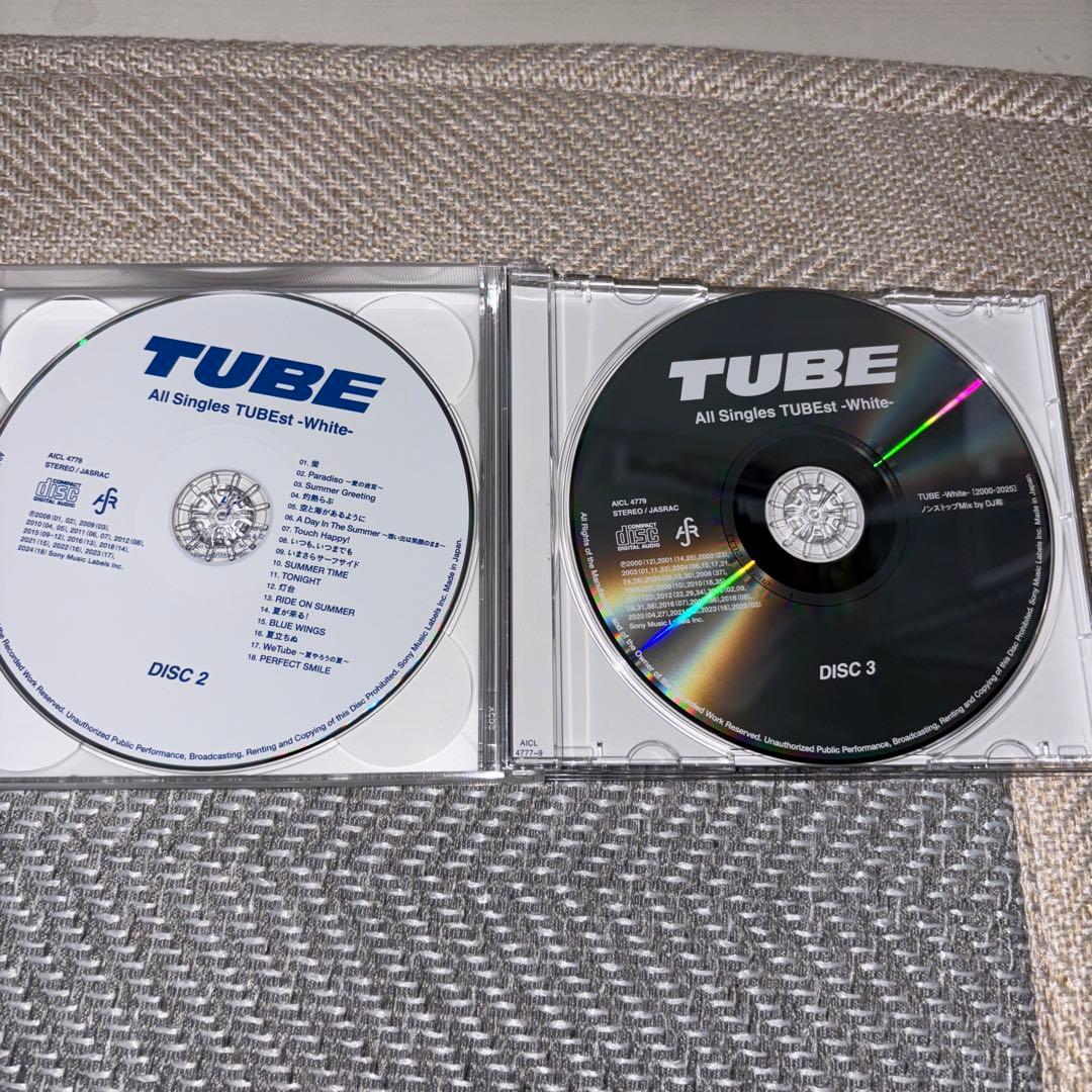 TUBE　All Singles TUBEst -White＋Blue2枚セット