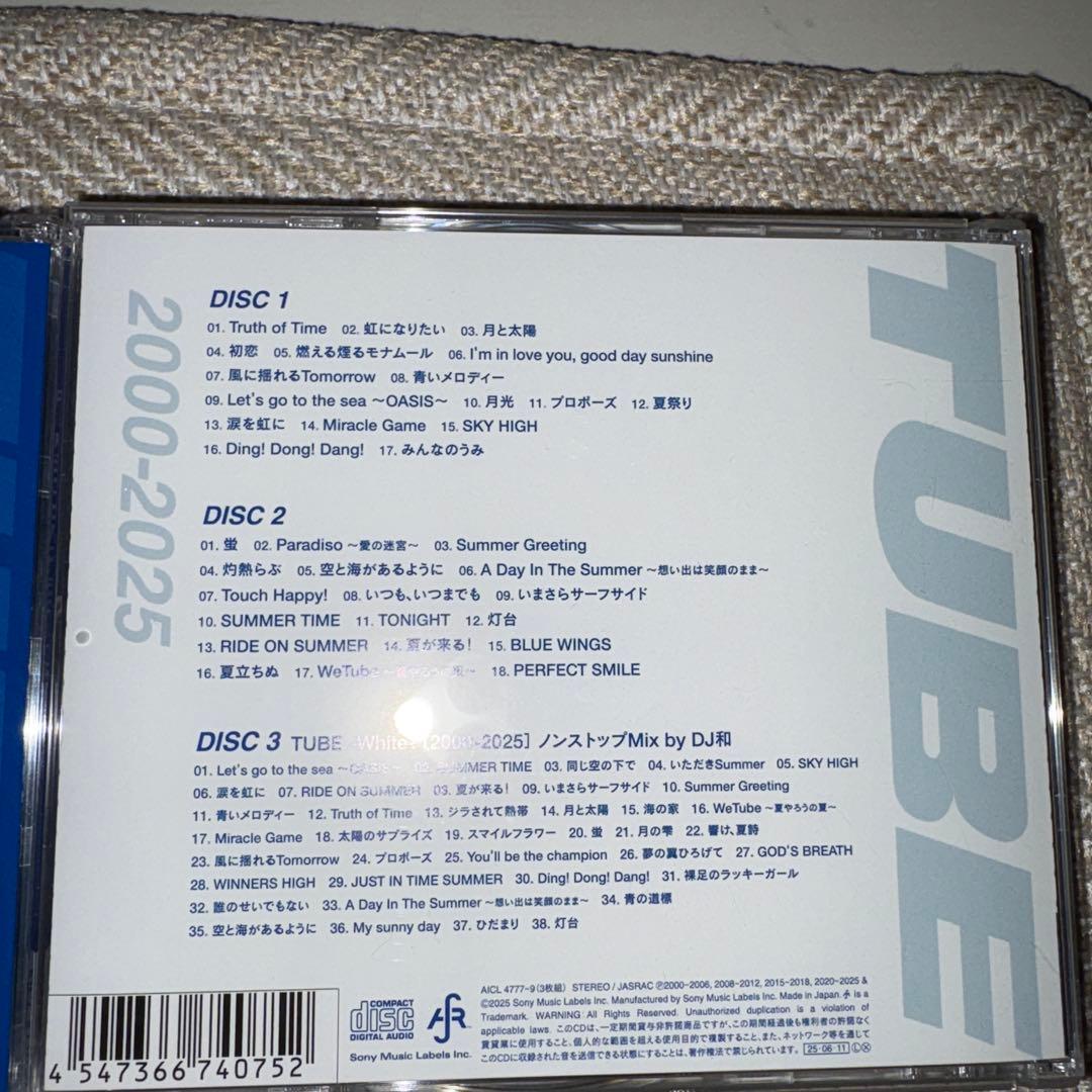 TUBE　All Singles TUBEst -White＋Blue2枚セット