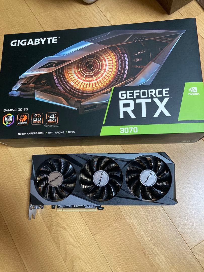 ジャンク)RTX 3070 GIGABYTE L108725684 - グラフィックボード・グラボ