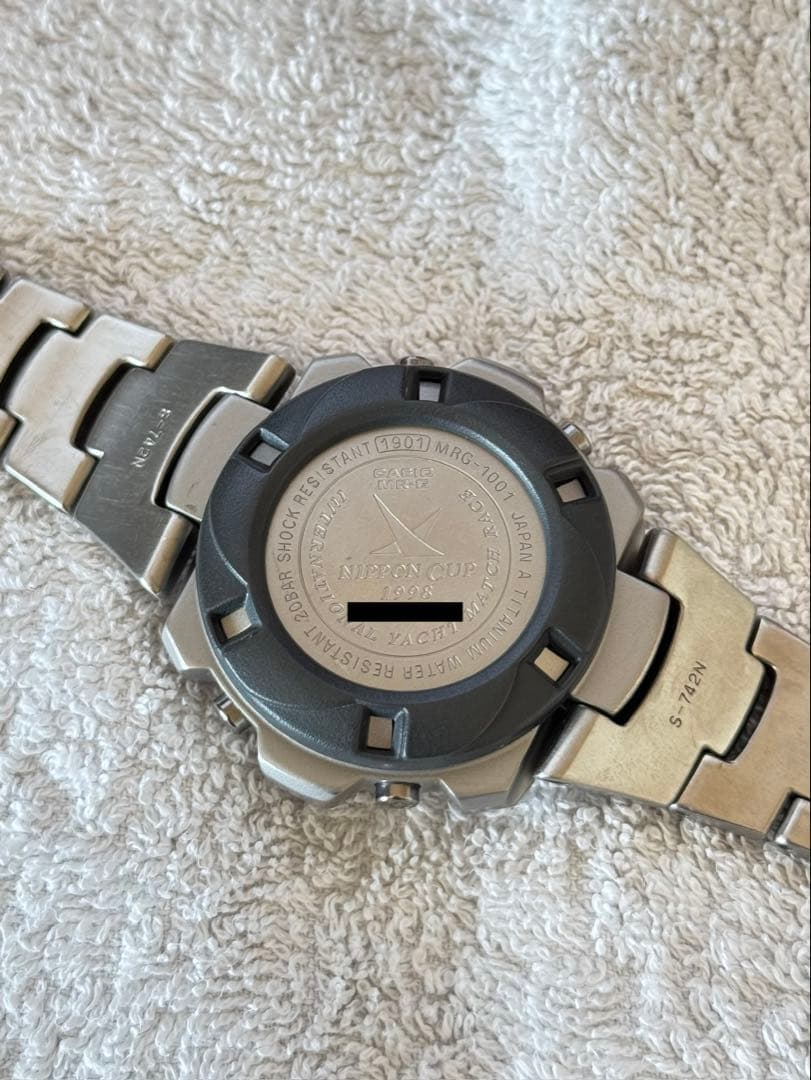 希少・美品】カシオGショックMRG-1001 NIPPON CUP1998限定 - メルカリ
