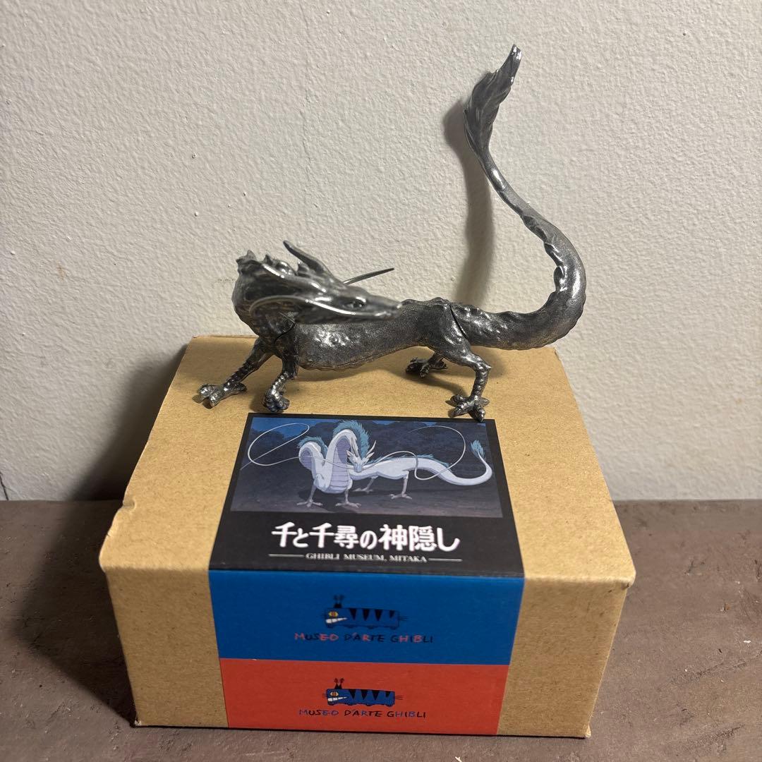 千と千尋の神隠し ハク オブジェ ピューター レア 廃盤 - メルカリ