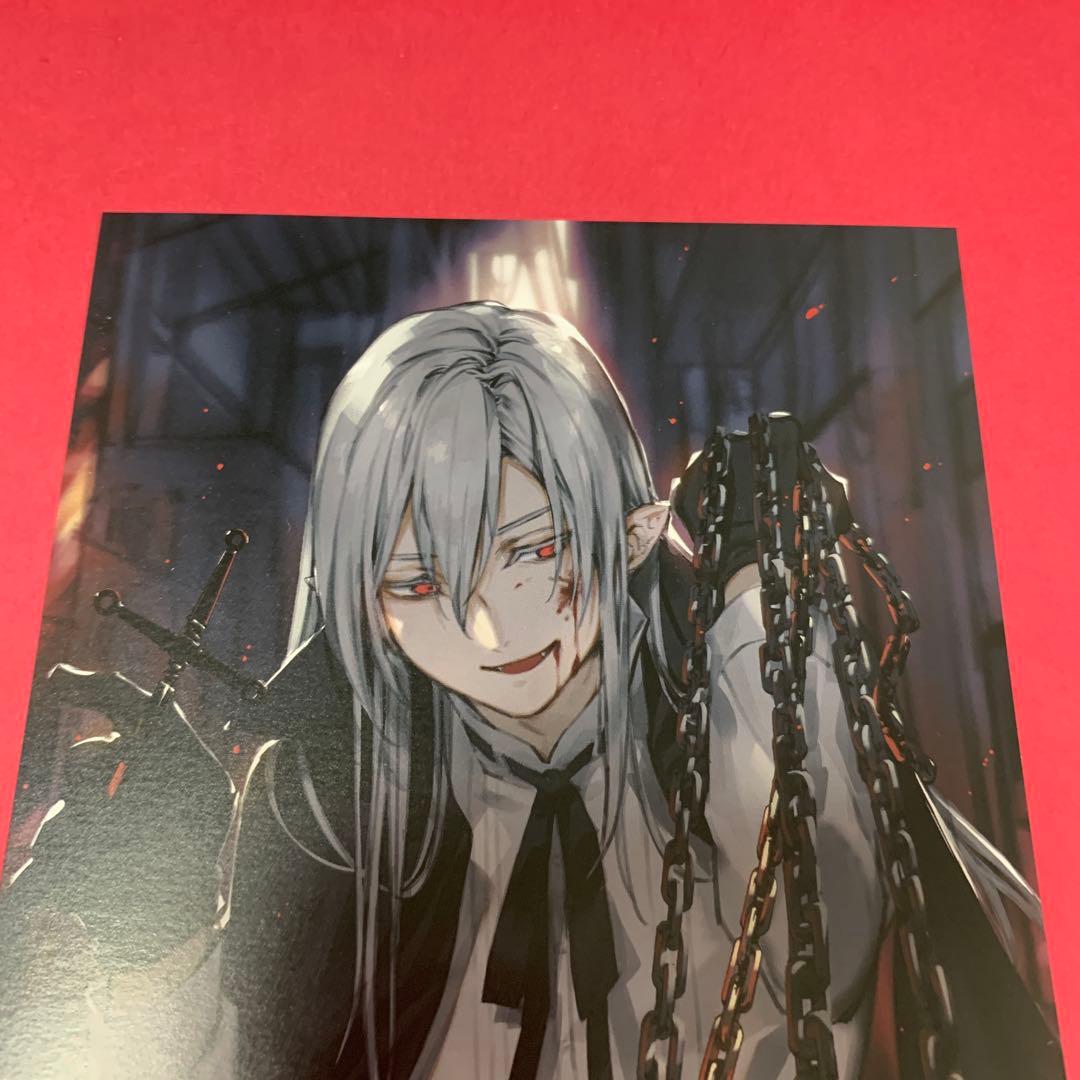 終わりのセラフ 22巻購入特典 フェリド・バートリー イラストカード