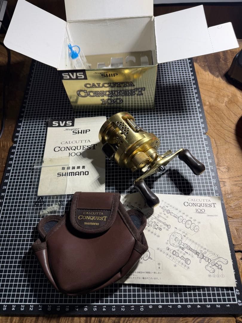 SHIMANO CALCUTTA CONQUEST 100（箱他付属品あり） - メルカリ