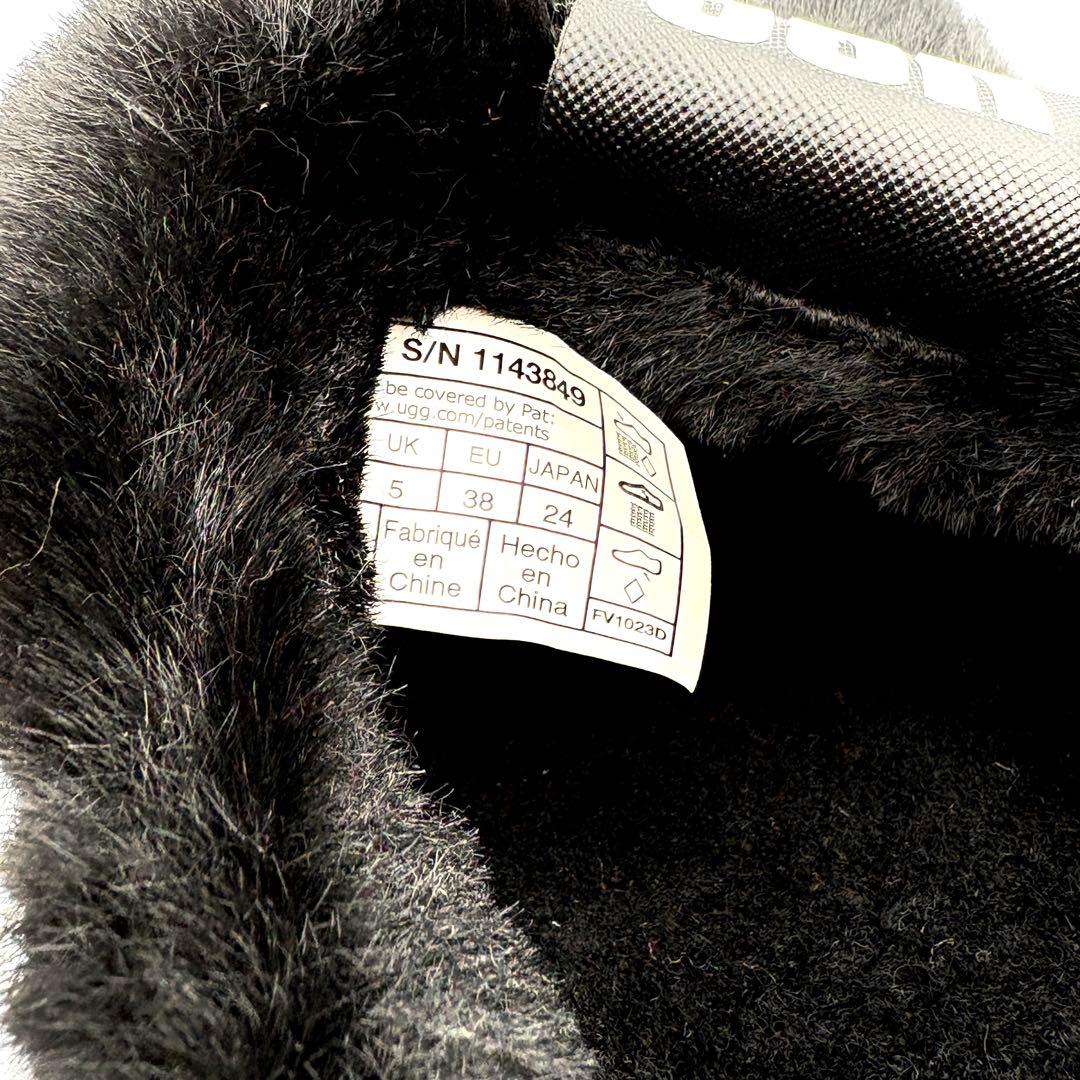 【新品級】UGG アグ ボアサンダル ムートン 24.0cm