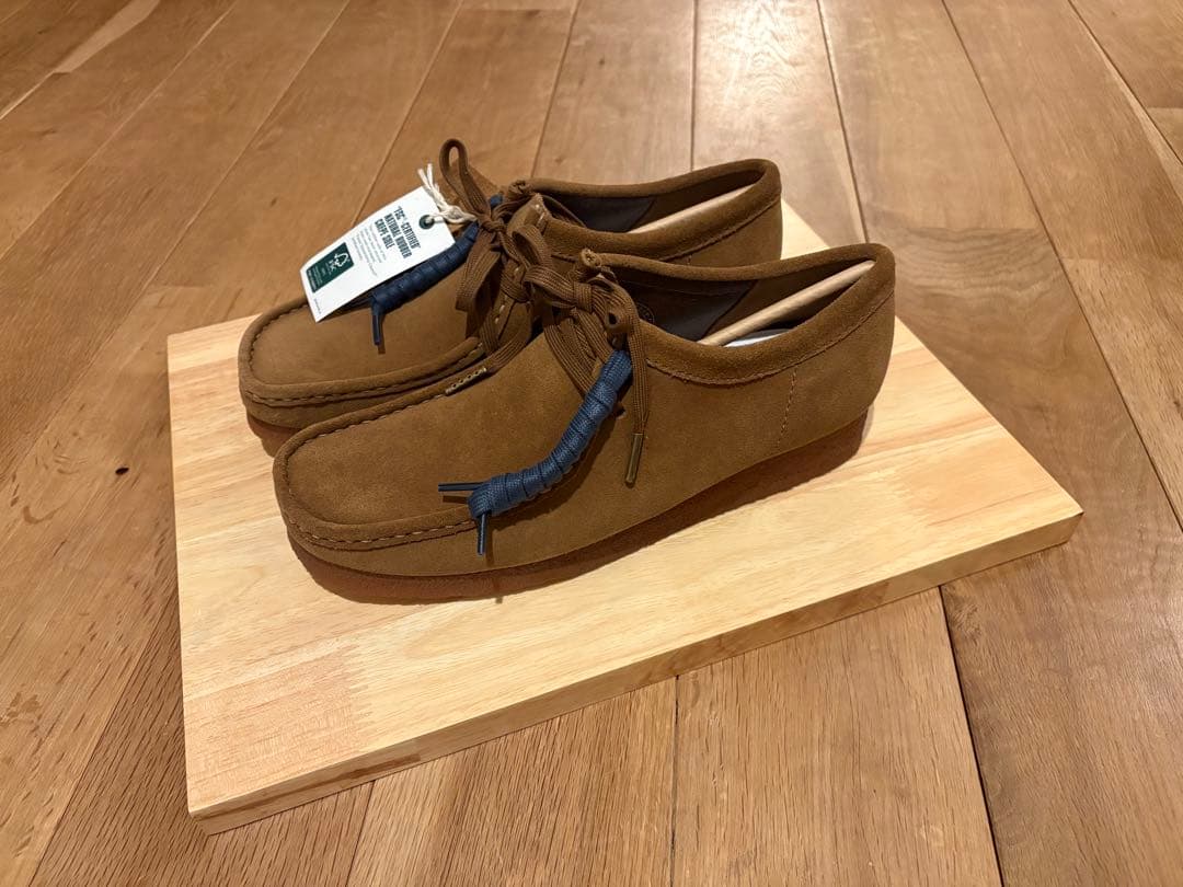 新品未使用】2025年購入クラークス ワラビー8 ブラウン(コーラ