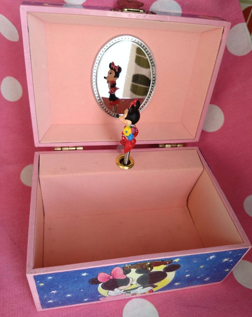 DISNEY レトロ オルゴール ジュエリーボックス - メルカリ