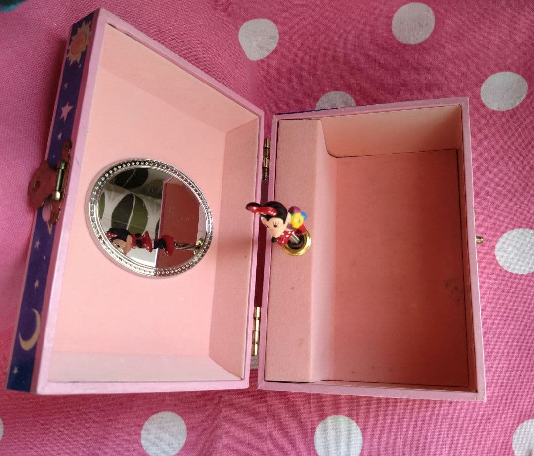 DISNEY レトロ オルゴール ジュエリーボックス - メルカリ