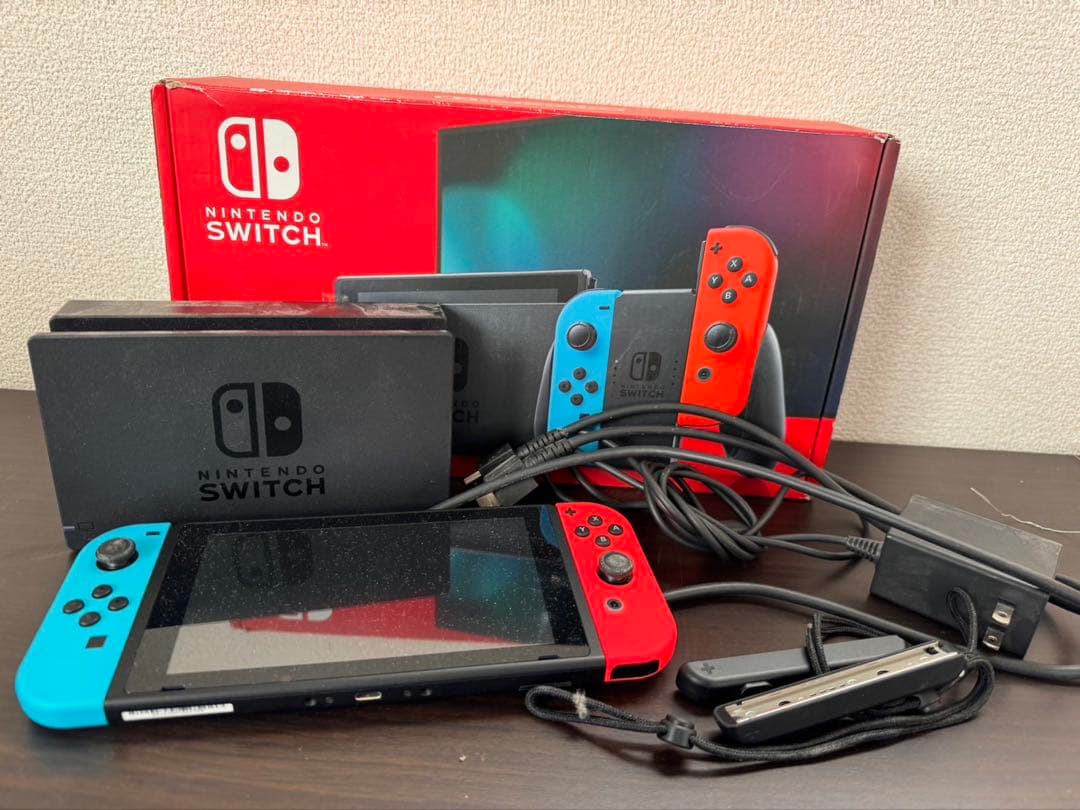 k177 Nintendo Switch ゲーム 本体 箱付き Nintendo Switch 『新品』Nintendo HAD-S-KABAH [ネオンブルー・ネオン