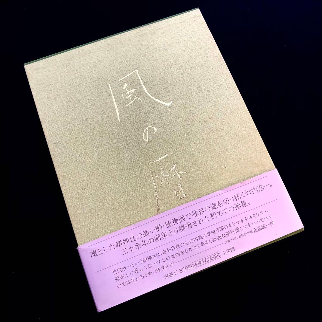 署名・落款入】竹内浩一 自選画集「風の暦」1998年 初版 小学館 - メルカリ