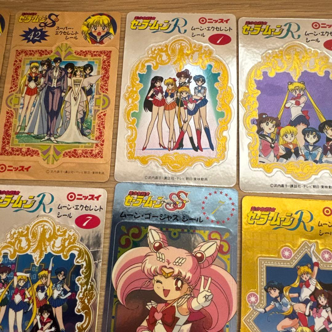 セーラームーン ニッスイ シール まとめ売り【5466 - メルカリ