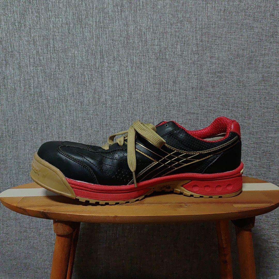 DIADORA 安全靴 黒/赤 27.5cm EEE