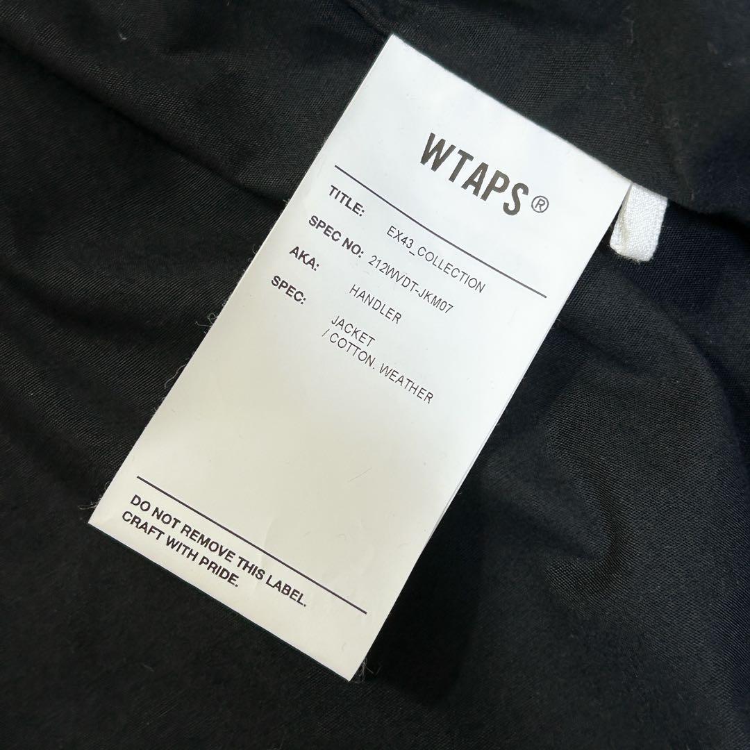 希少✨WTAPS HANDLER JACKET ブラック XL ミリタリーコート - メルカリ
