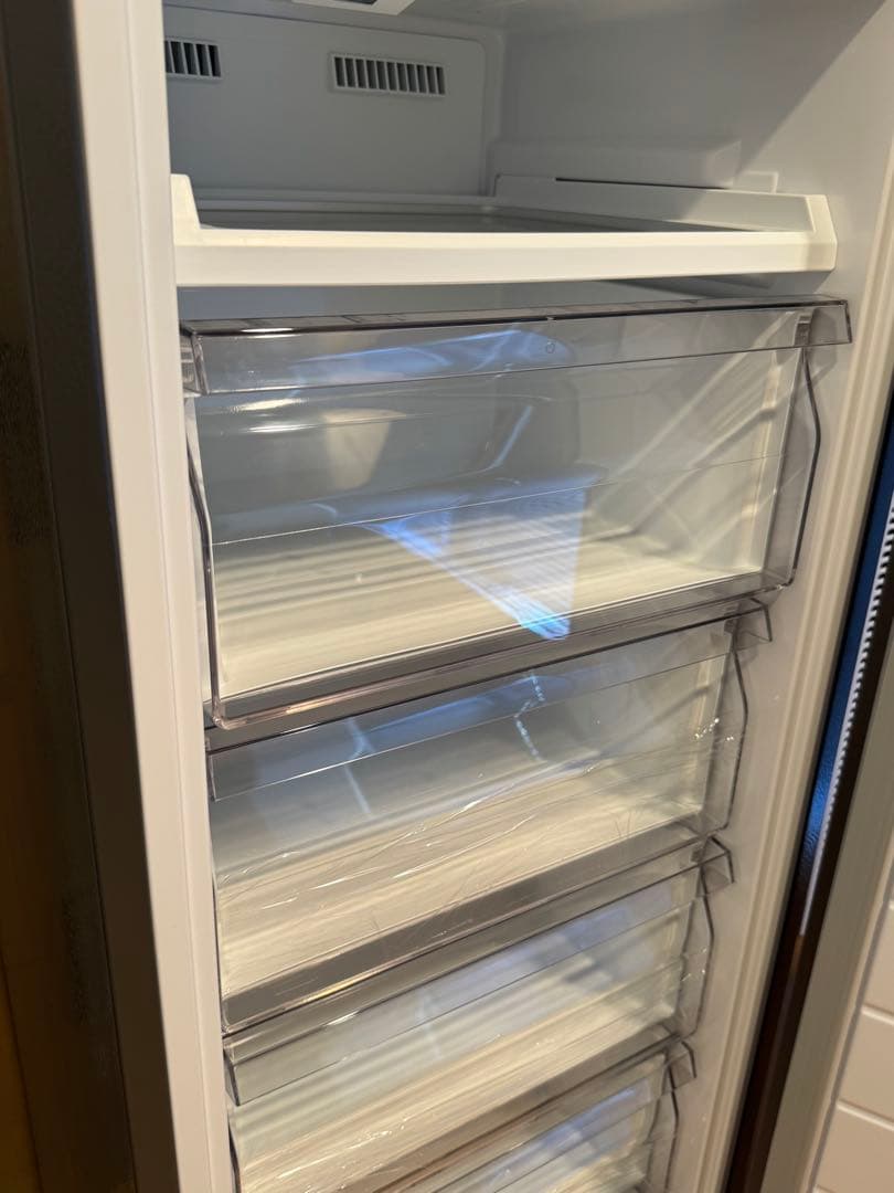 ダークグレー 冷凍庫 5段引き出し 完全未使用 2025年 - メルカリ
