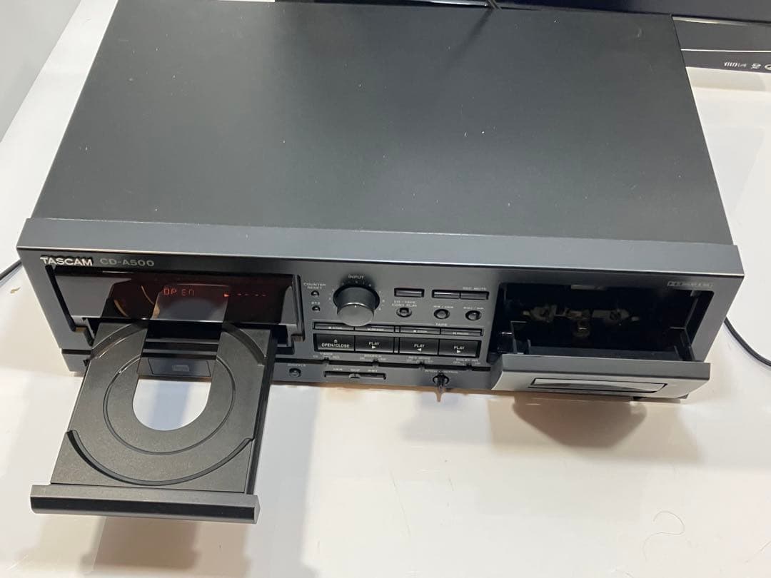 TASCAM CD-A500 CDプレーヤー カセットデッキ | 激安通販のイーサプライ