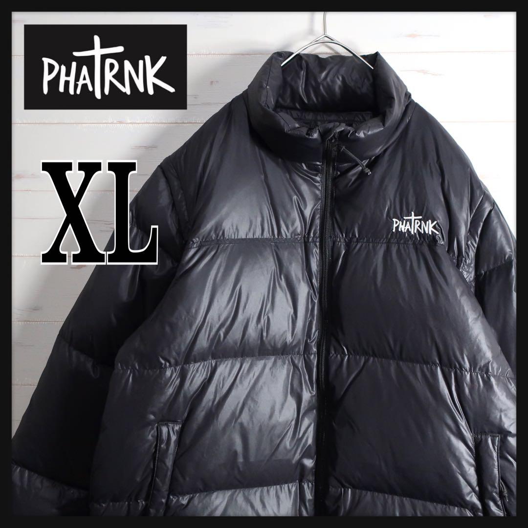 せい 様 PHATRNK ファットランク ダウンジャケット 2way XL 黒. - メルカリ