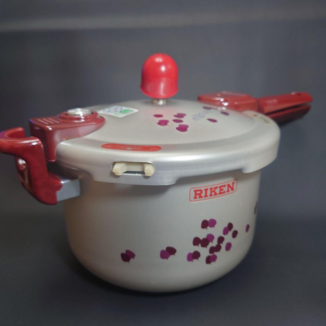 【未使用品】理研 圧力鍋 片手鍋 こなべちゃん 3.0L