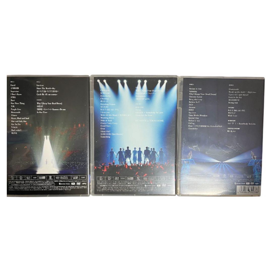 東方神起 ライブ DVD 3枚セット まとめ売り - メルカリ