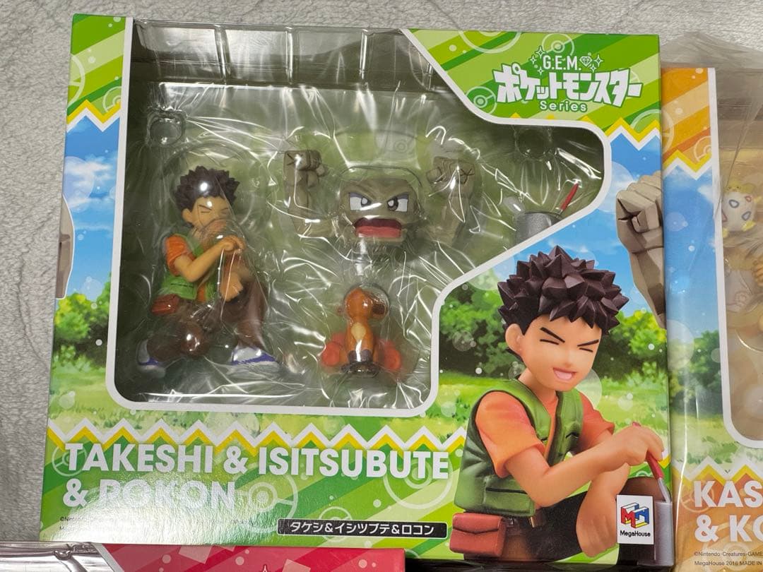 G.E.M.ポケモンシリーズ】カスミ、タケシ、ジョーイ、ムサシ、コジロウ