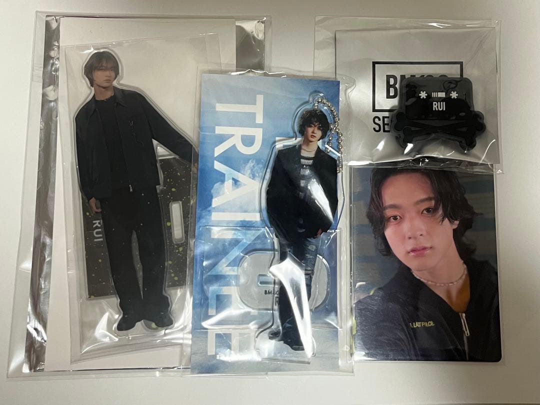 BMSG STARGLOW RUI アクスタ トレカ　ピンズ THELASTPIECE BMSG STARGLOW RUI アクスタ トレカ ピンズ ラスピ