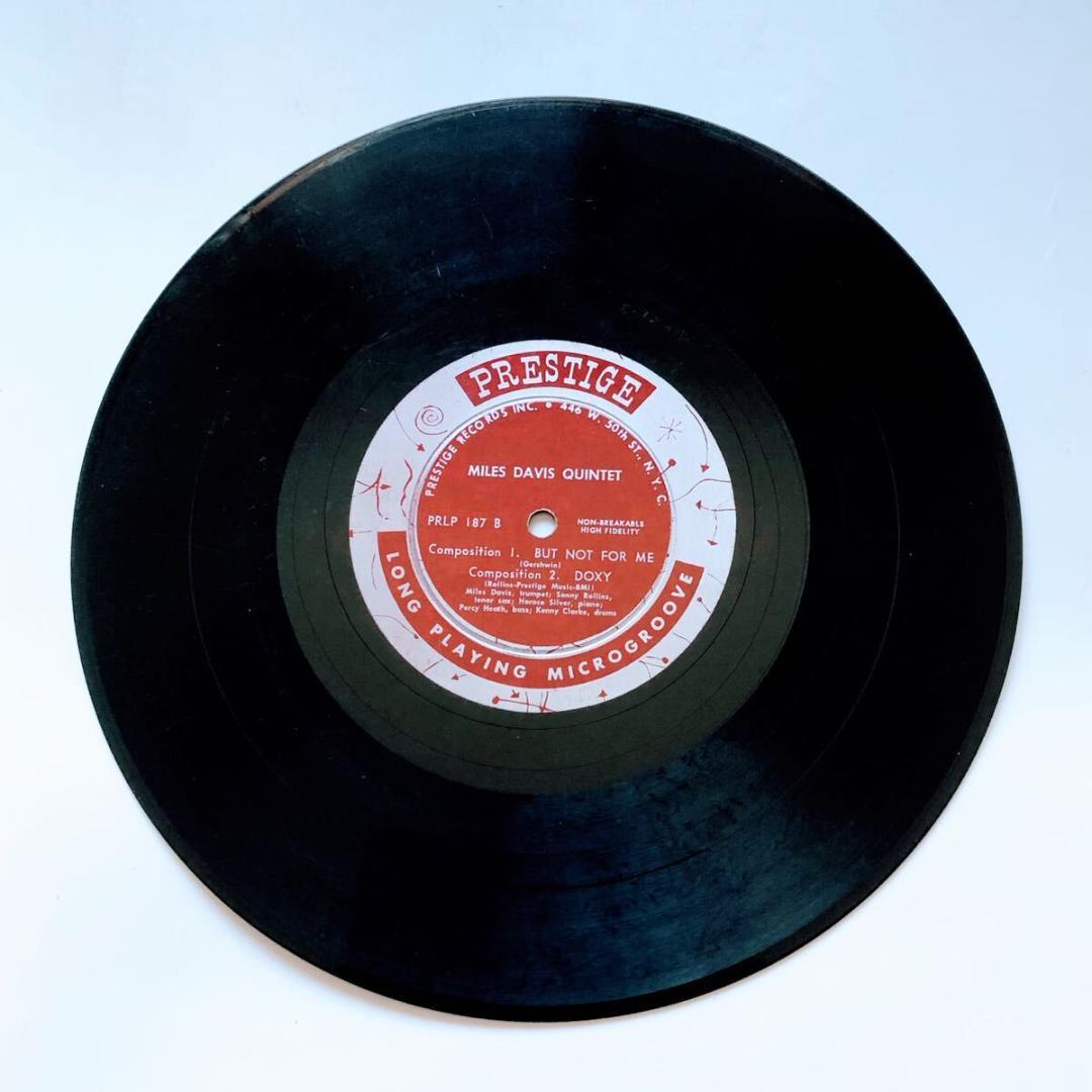 3928【希少名盤】マイルス・デイビス 10インチ 1954年 レコード レア