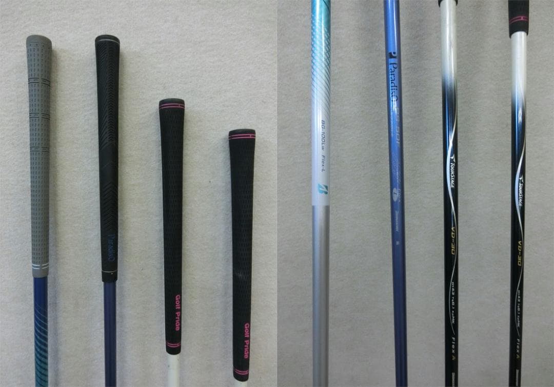 b715 初心者必見 ブリヂストン 等レディースゴルフ10本セット※Dr2