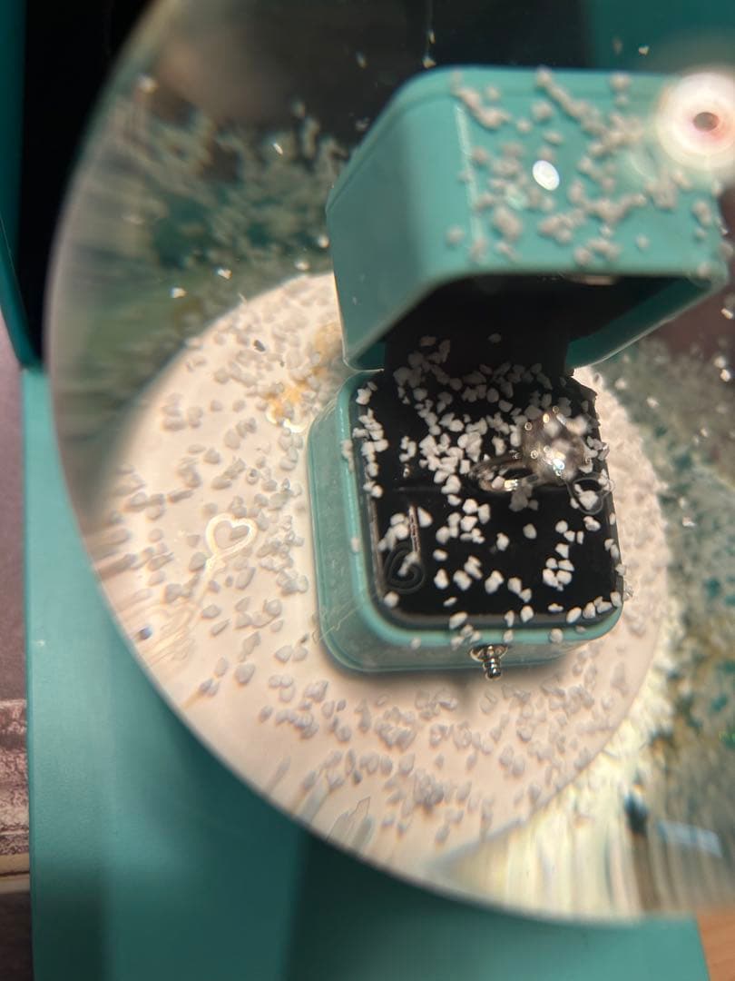 ティファニー スノードーム スノーグローブ 非売品 ダイヤモンドリング