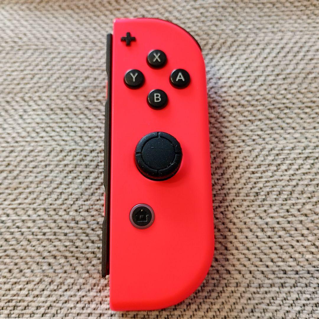 美品純正完動品】任天堂 Nintendo Switch コントローラー赤R側①