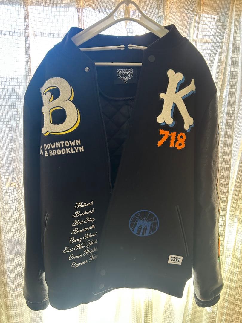 ブルックリン刺繍スタジャン スタジャン TOM＆JERRY バック刺繍スタジャン メンズ レディース