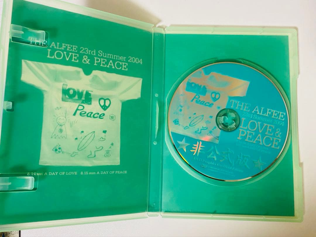 新 デザインCD・DVD・ブルーレイ - THE ALFEE 23rd Summer 2004 LOVE