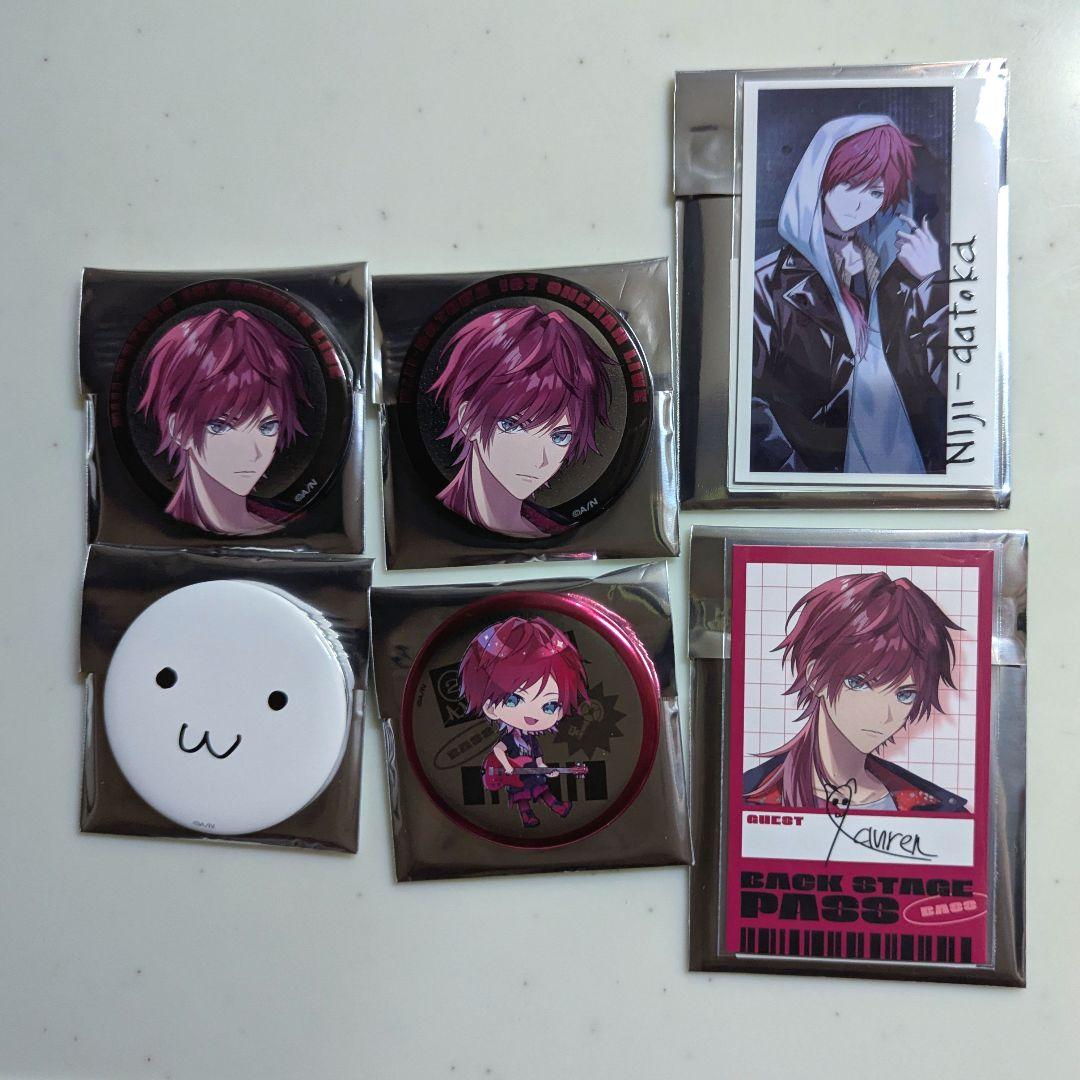 2時だとか ローレン・イロアス 缶バッジ ランダムカード - メルカリ