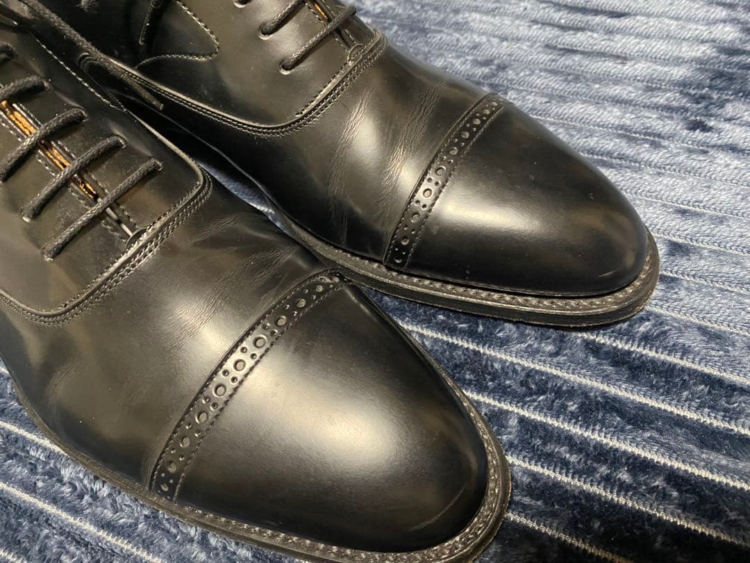 REGAL リーガル ビジネスシューズ ストーリーチップ 25.5EE 裏革