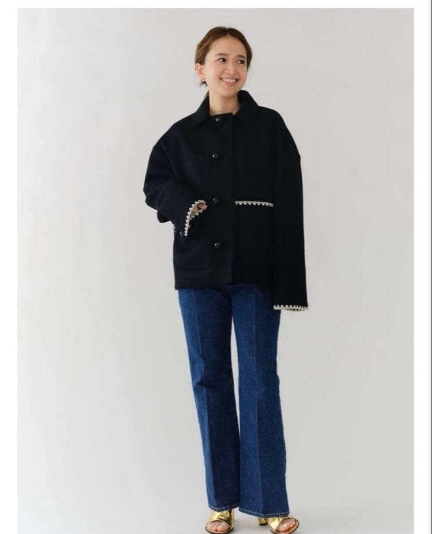 yori ハマグリウールショートコート (2025AW新作) - メルカリ