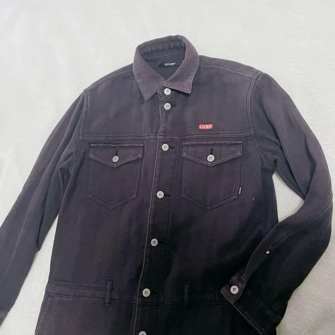 キューン CUNE オールインワン グレー うさぎ つなぎ 古着 ベリー