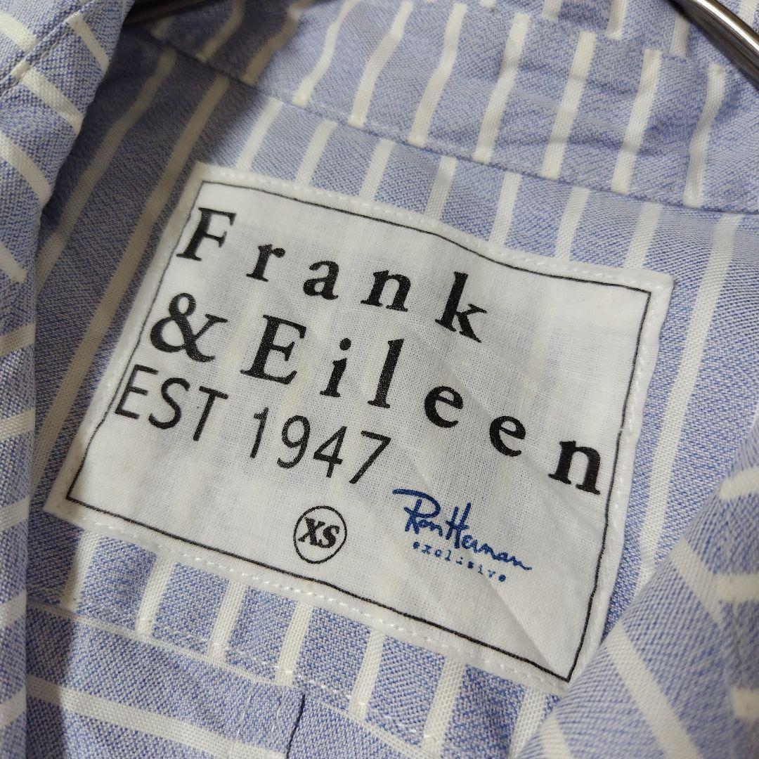 フランクアンドアイリーン ロンハーマン別注スキッパーシャツ ボーダー
