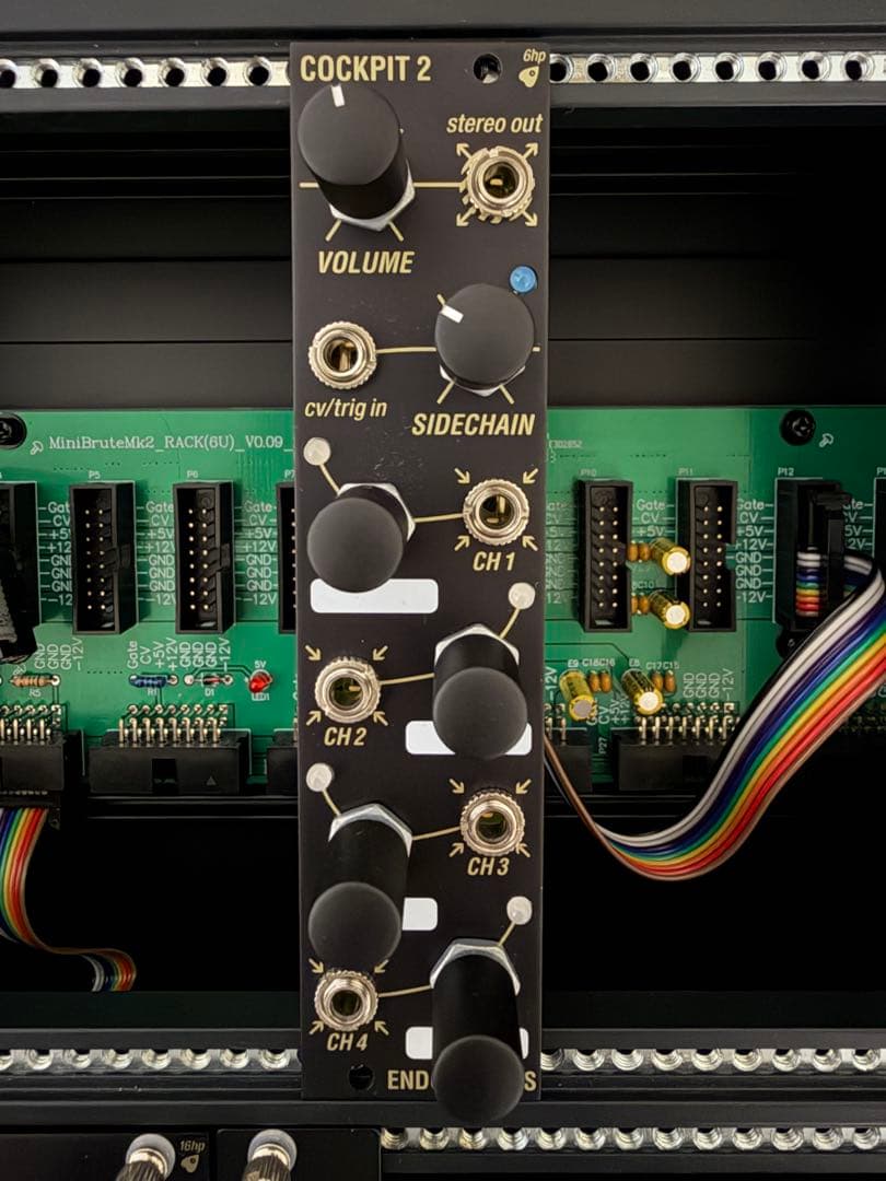 Endorphin.es cockpit 2 モジュラーシンセ ユーロラック - メルカリ