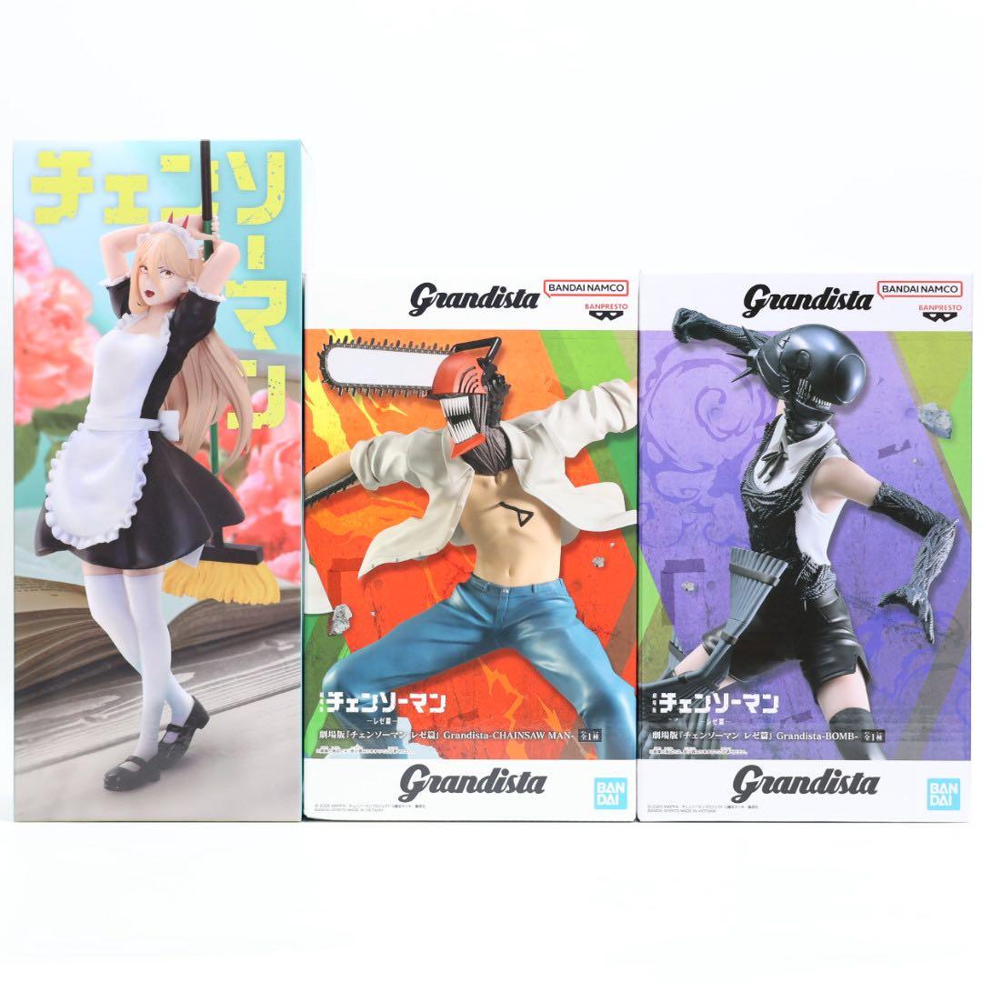 チェンソーマン レゼ篇 フィギュア 3体セット チェンソーマン ボム
